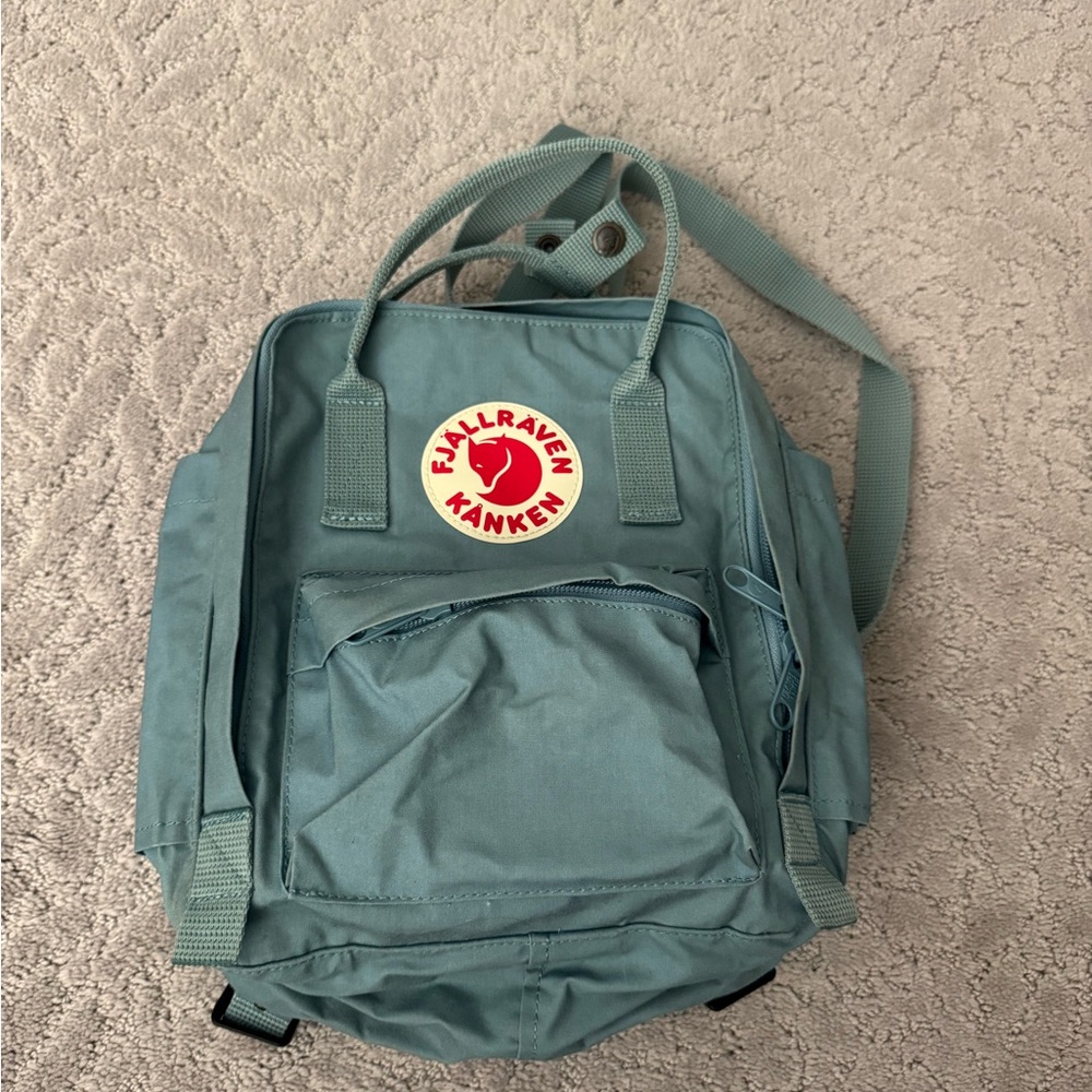 Fjallraven Kanken Blue Mini Backpack